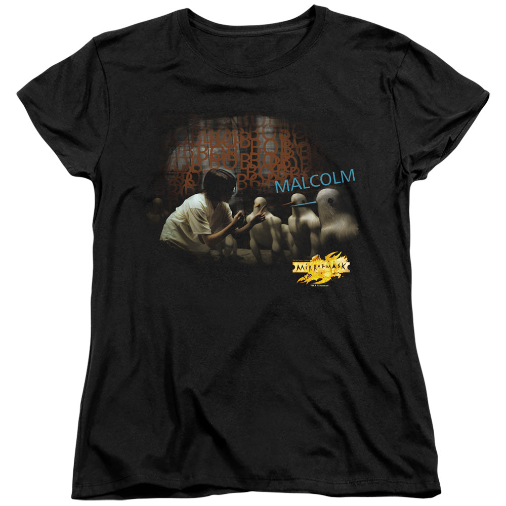 Mirrormask Bob Malcolm Licensed Women's T-Shirt Regular Fit LG