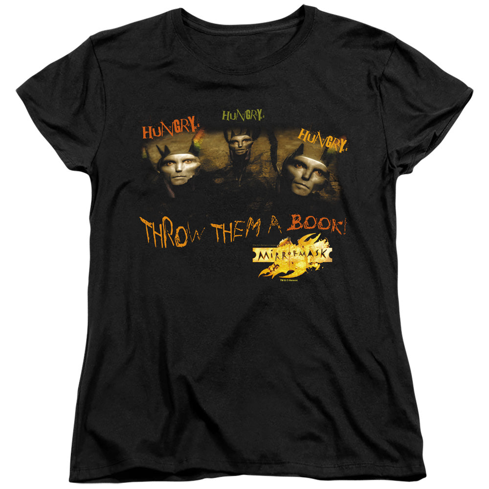 Mirrormask Hungry Licensed Women's T-Shirt Regular Fit LG