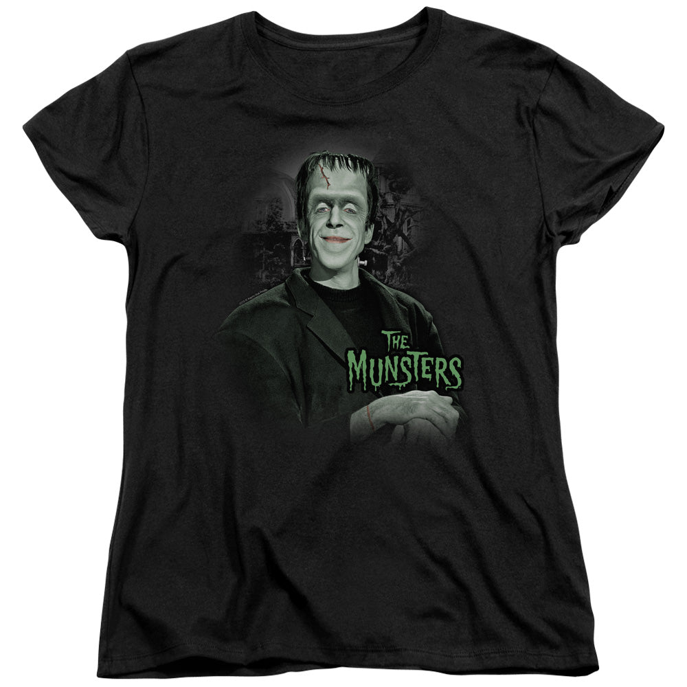The Munsters Man Of The House Licensed Women's T-Shirt Regular Fit LG