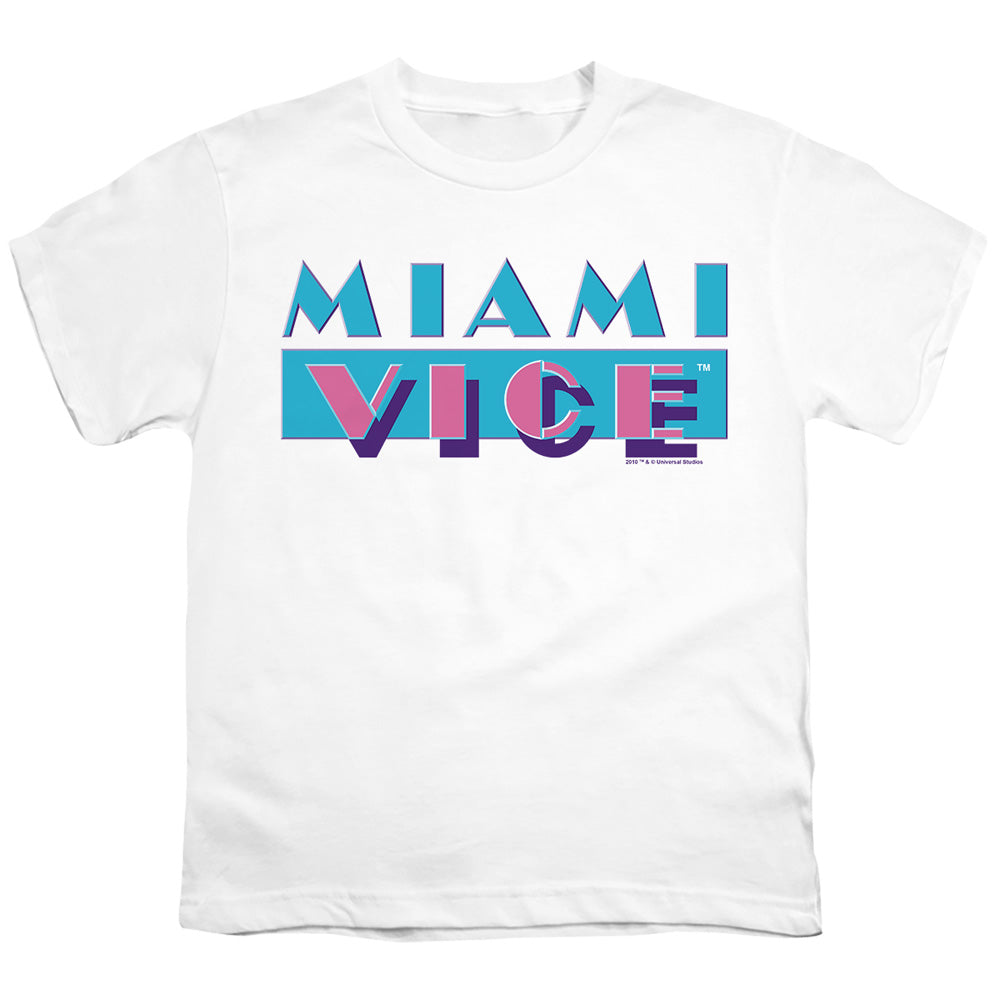 Miami Vice Logo Licensed Kid's T-Shirt (Ages 4-7) XS-XL