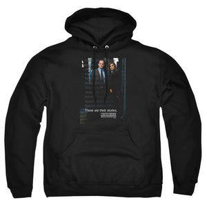 AN OFFCIALLY LICENSED LAW AND ORDER SVU SVU ADULT UNISEX PULLOVER HOODIE BLACK