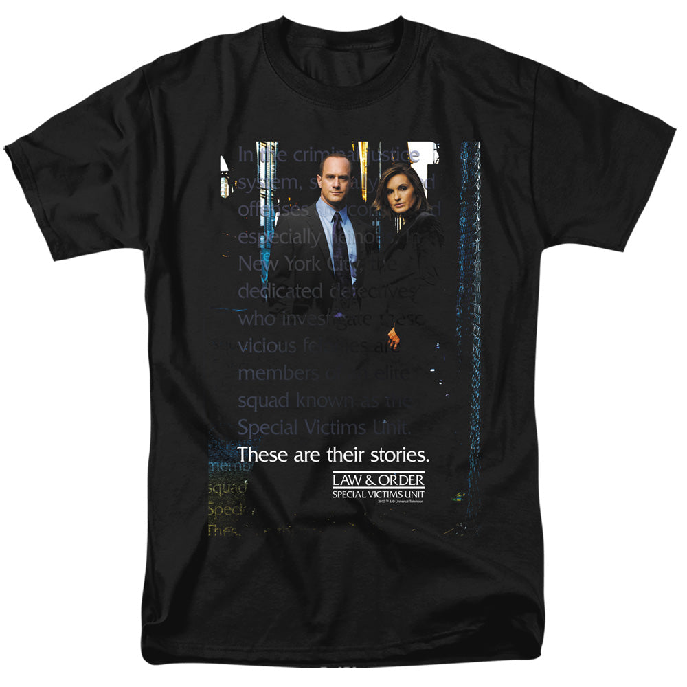 Law And Order Svu Svu Licensed Adult Unisex T-Shirt Regular Fit Tee SM-3X