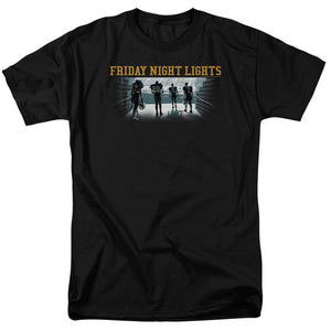 AN OFFCIALLY LICENSED FRIDAY NIGHT LIGHTS GAME TIME MEN'S REGULAR FIT T-SHIRT BLACK