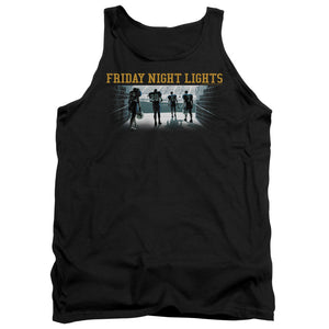 AN OFFCIALLY LICENSED FRIDAY NIGHT LIGHTS GAME TIME ADULT UNISEX TANK TOP BLACK