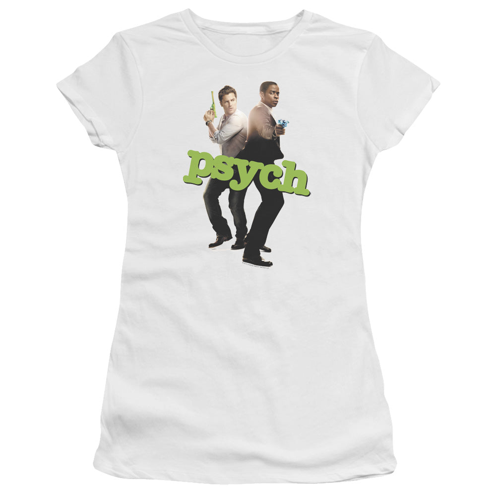 Psych Hands Up Licensed Women's T-Shirt Juniors LG