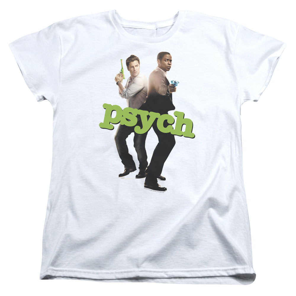 Psych Hands Up Licensed Women's T-Shirt Regular Fit MD-2X