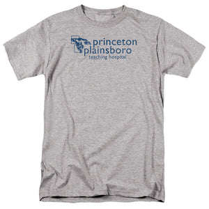 AN OFFCIALLY LICENSED HOUSE PRINCETON PLAINSBORO MEN'S REGULAR FIT T-SHIRT ATHLETIC HEATHER