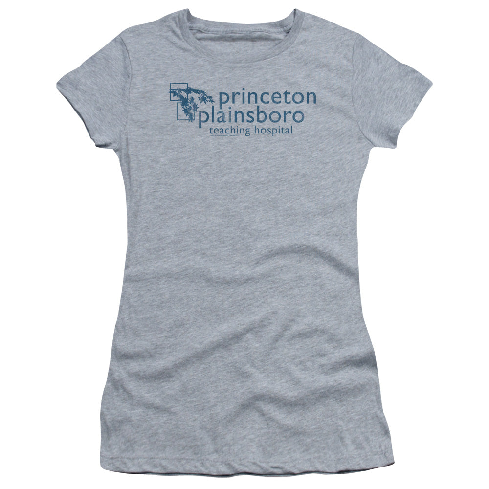 House Princeton Plainsboro Licensed Women's T-Shirt Juniors SM-XL