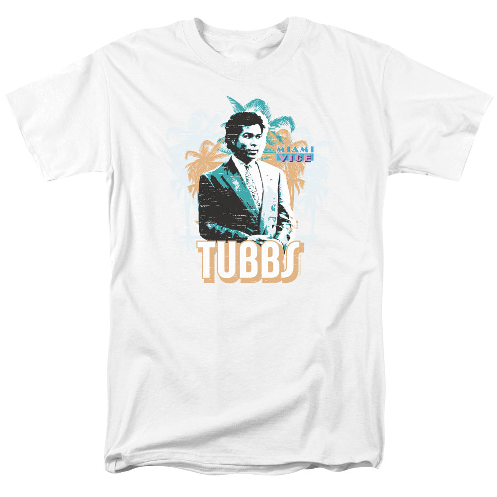 Miami Vice Tubbs Licensed Adult Unisex T-Shirt Regular Fit Tee SM-3X