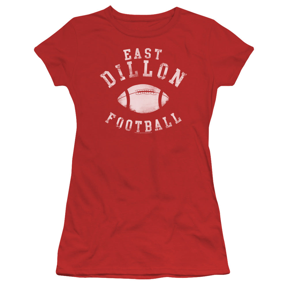 Friday Night Lights East Dillon Football Licensed Women's T-Shirt Juniors SM