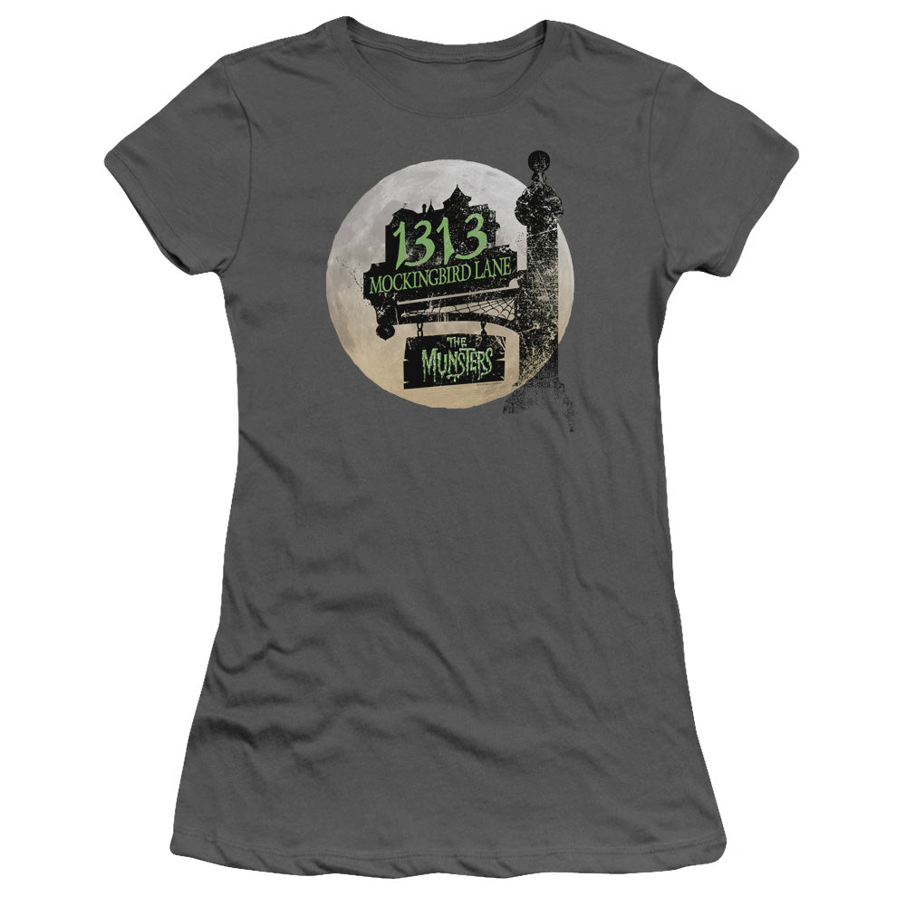 The Munsters Moonlit Address Licensed Women's T-Shirt Juniors SM-XL