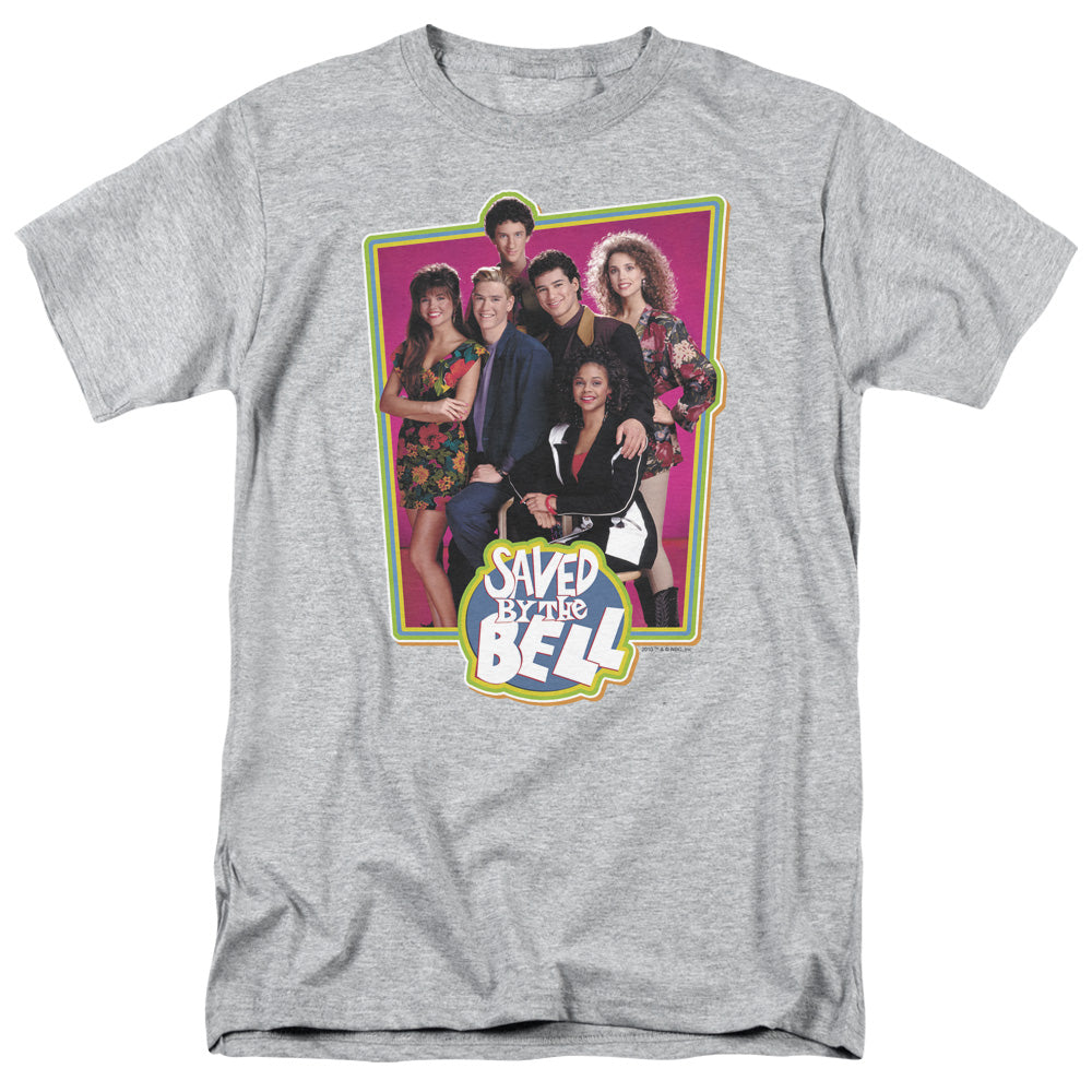 Saved By The Bell Saved Cast Licensed Adult Unisex T-Shirt Regular Fit Tee SM-3X