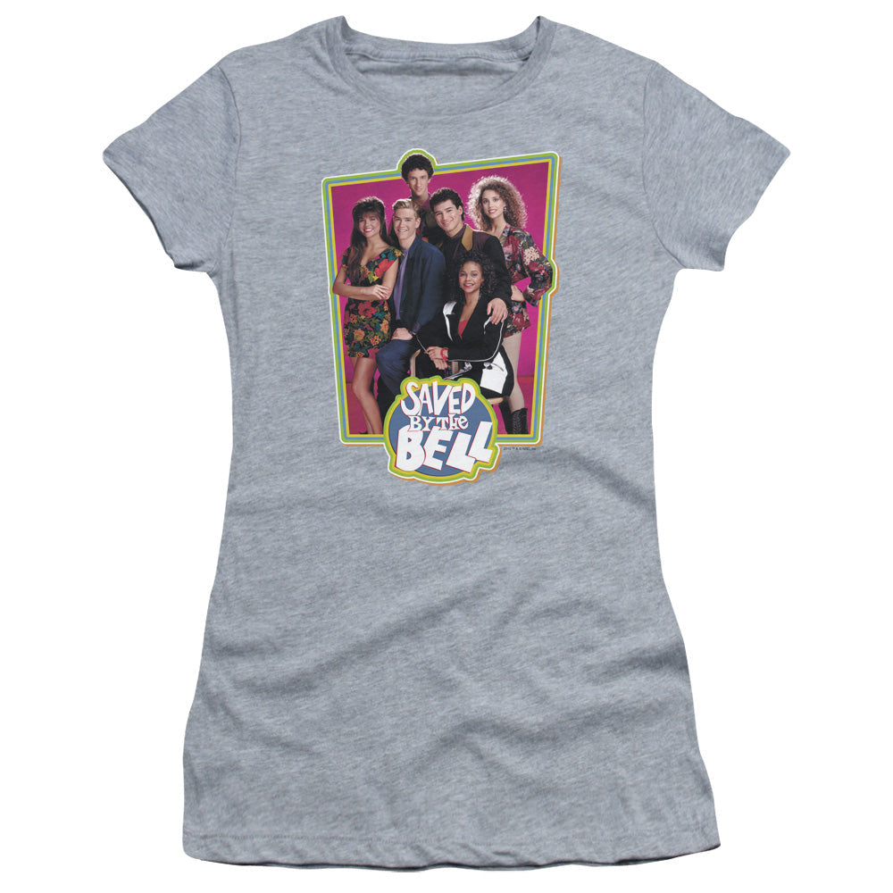 Saved By The Bell Saved Cast Licensed Women's T-Shirt Juniors SM-XL