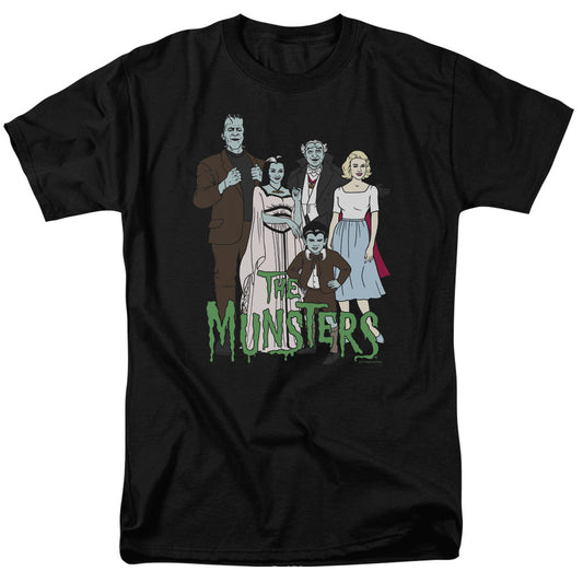 The Munsters The Family Licensed Adult Unisex T-Shirt Regular Fit Tee SM-3X