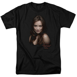 AN OFFCIALLY LICENSED HOUSE THIRTEEN MEN'S REGULAR FIT T-SHIRT BLACK