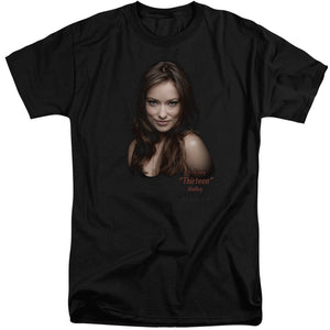 AN OFFCIALLY LICENSED HOUSE THIRTEEN MEN'S TALL FIT T-SHIRT BLACK