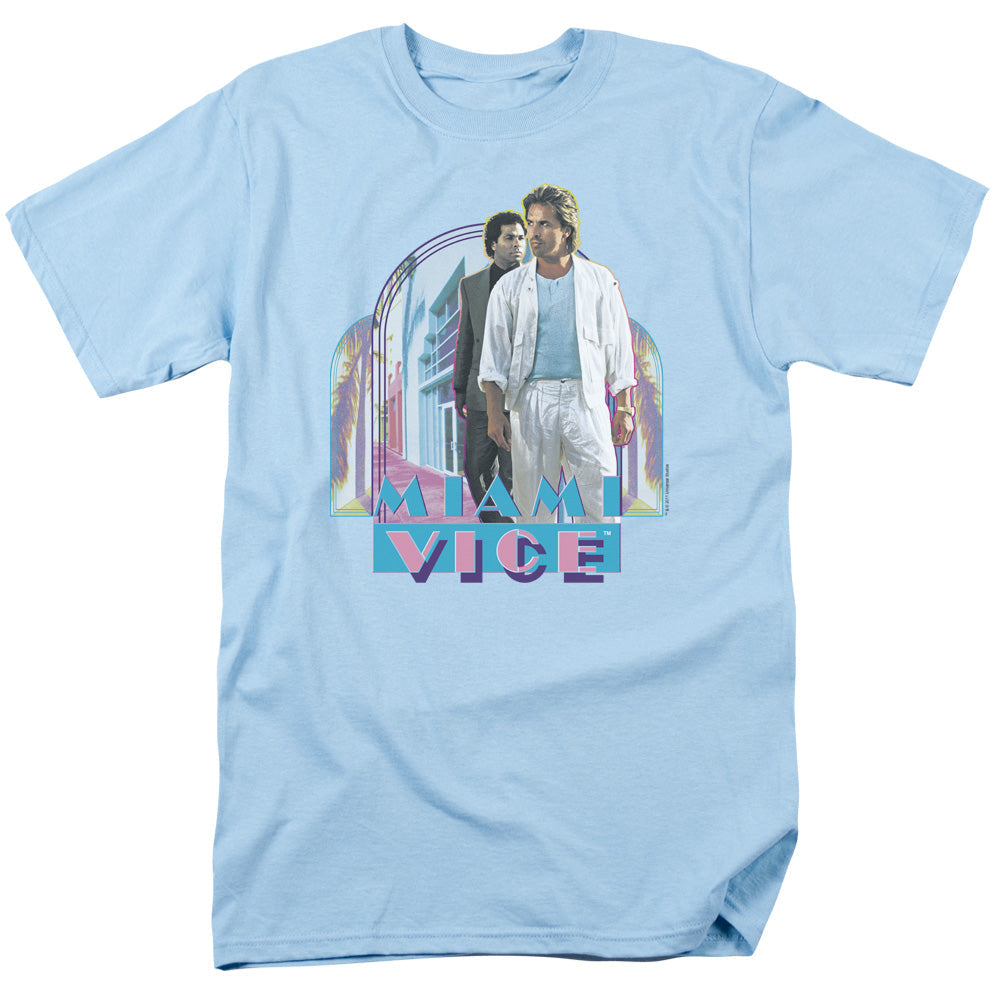 Miami Vice Miami Heat Licensed Adult Unisex T-Shirt Regular Fit Tee SM-3X