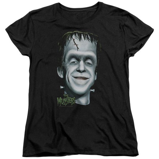 The Munsters Hermans Head Licensed Women's T-Shirt Regular Fit MD-LG