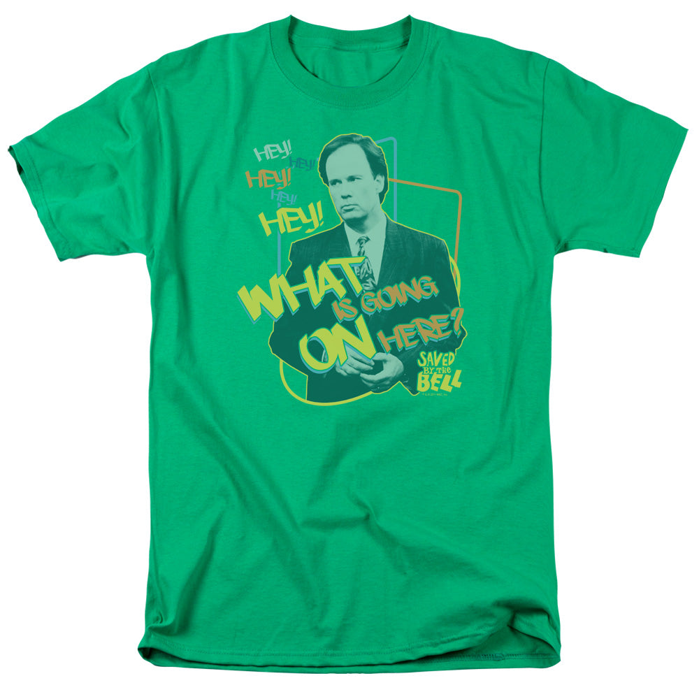 Saved By The Bell Mr. Belding Licensed Adult Unisex T-Shirt Regular Fit Tee