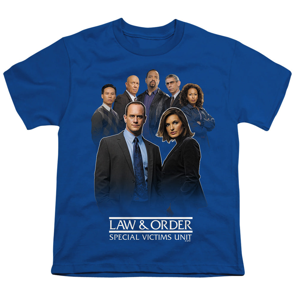 Law And Order Svu Team Licensed Kid's T-Shirt (Ages 4-7) LG