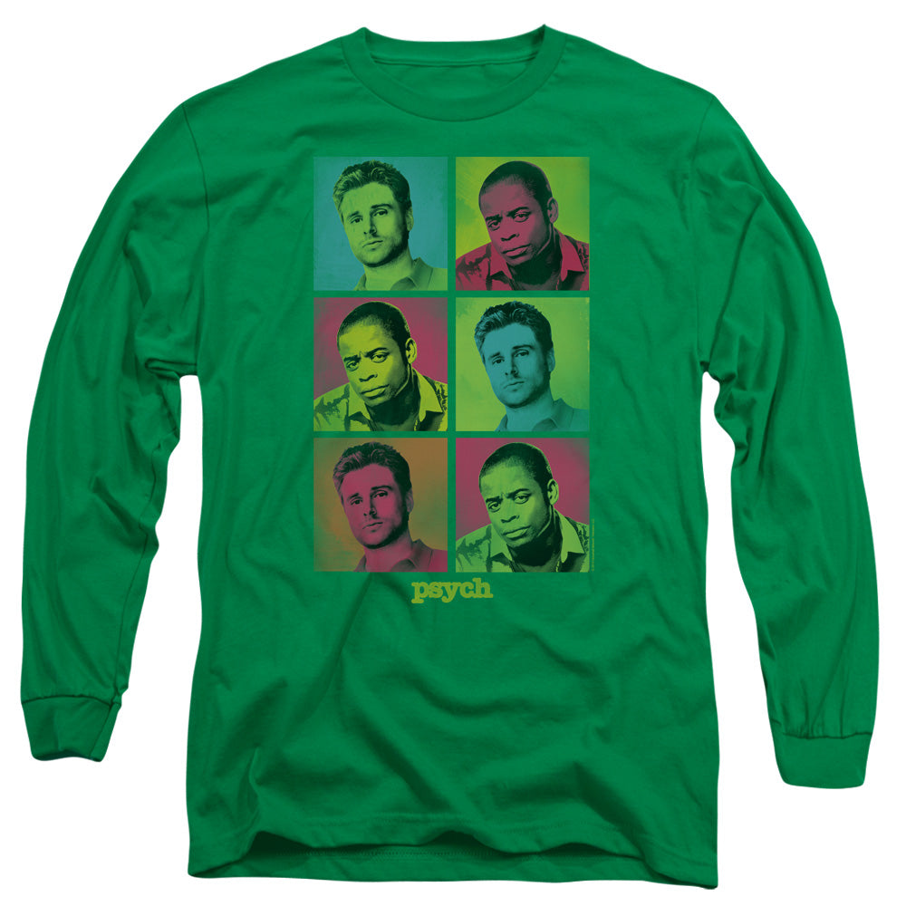 Psych Squared Licensed Adult Unisex Long Sleeve T-Shirt LG