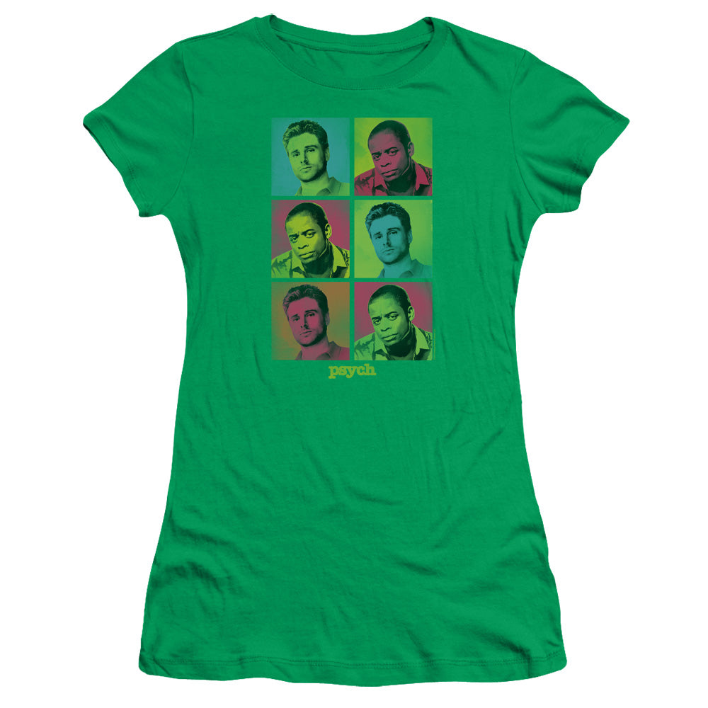 Psych Squared Licensed Women's T-Shirt Juniors LG