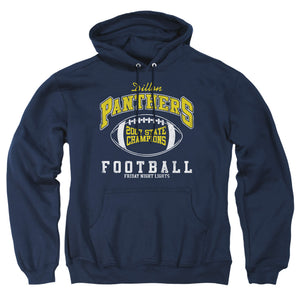 AN OFFCIALLY LICENSED FRIDAY NIGHT LIGHTS STATE CHAMPS ADULT UNISEX PULLOVER HOODIE NAVY