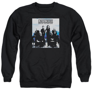AN OFFCIALLY LICENSED LAW AND ORDER SVU CREW 13 ADULT UNISEX CREWNECK SWEATSHIRT BLACK