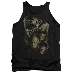 AN OFFCIALLY LICENSED GRIMM WESEN ADULT UNISEX TANK TOP BLACK