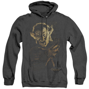 AN OFFCIALLY LICENSED GRIMM MURCIELAGO ADULT UNISEX HEATHER PULLOVER HOODIE BLACK
