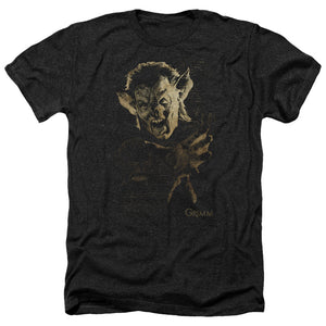 AN OFFCIALLY LICENSED GRIMM MURCIELAGO MEN'S HEATHER T-SHIRT CHARCOAL
