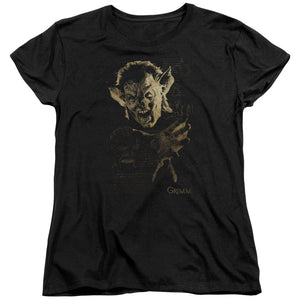 AN OFFCIALLY LICENSED GRIMM MURCIELAGO WOMEN'S REGULAR FIT T-SHIRT BLACK