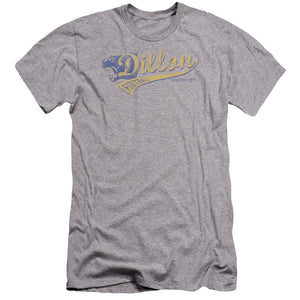 AN OFFCIALLY LICENSED FRIDAY NIGHT LIGHTS TEAM SPIRIT MEN'S PREMIUM SLIM FIT T-SHIRT ATHLETIC HEATHER
