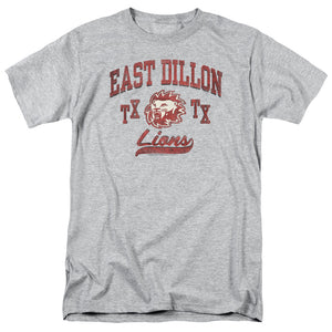 AN OFFCIALLY LICENSED FRIDAY NIGHT LIGHTS ATHLETIC LIONS MEN'S REGULAR FIT T-SHIRT ATHLETIC HEATHER