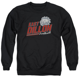 AN OFFCIALLY LICENSED FRIDAY NIGHT LIGHTS ATHLETIC LIONS ADULT UNISEX CREWNECK SWEATSHIRT BLACK