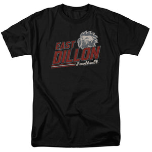 AN OFFCIALLY LICENSED FRIDAY NIGHT LIGHTS ATHLETIC LIONS MEN'S REGULAR FIT T-SHIRT BLACK