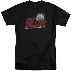 AN OFFCIALLY LICENSED FRIDAY NIGHT LIGHTS ATHLETIC LIONS MEN'S TALL FIT T-SHIRT BLACK