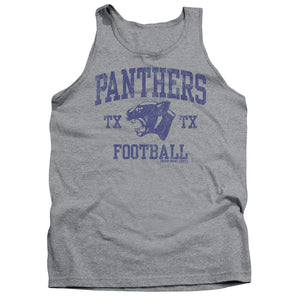 AN OFFCIALLY LICENSED FRIDAY NIGHT LIGHTS PANTHER ARCH ADULT UNISEX TANK TOP ATHLETIC HEATHER