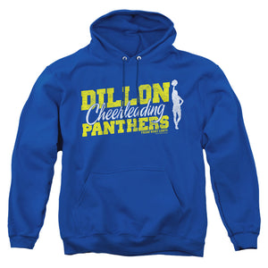 AN OFFCIALLY LICENSED FRIDAY NIGHT LIGHTS CHEER SQUAD ADULT UNISEX PULLOVER HOODIE ROYAL