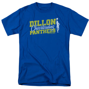 AN OFFCIALLY LICENSED FRIDAY NIGHT LIGHTS CHEER SQUAD MEN'S REGULAR FIT T-SHIRT ROYAL