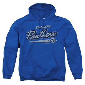 AN OFFCIALLY LICENSED FRIDAY NIGHT LIGHTS PANTHERS 78 ADULT UNISEX PULLOVER HOODIE ROYAL