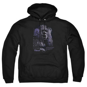 AN OFFCIALLY LICENSED GRIMM LADY HEXENBEAST ADULT UNISEX PULLOVER HOODIE BLACK