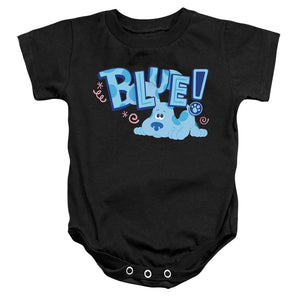 AN OFFCIALLY LICENSED BLUES CLUES & YOU PUPPY! BABY BODYSUIT BLACK
