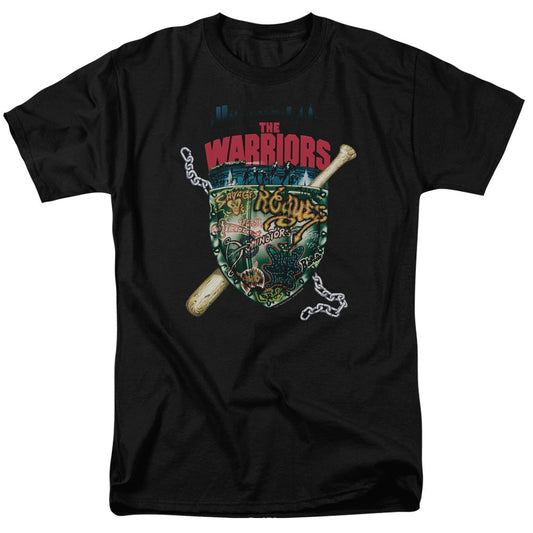Warriors Shield Licensed Adult Unisex T-Shirt Regular Fit Tee SM-3X
