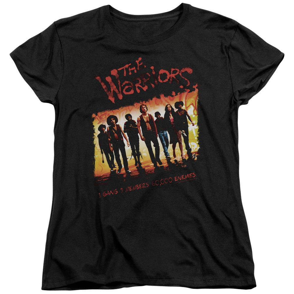 Warriors One Gang Licensed Women's T-Shirt Regular Fit LG-XL
