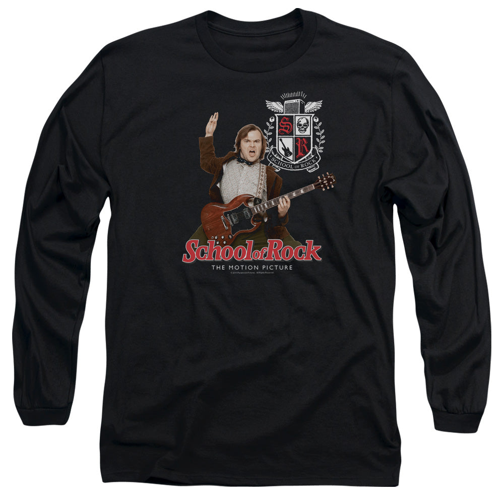 School Of Rock The Teacher Is In Licensed Adult Unisex Long Sleeve T-Shirt LG