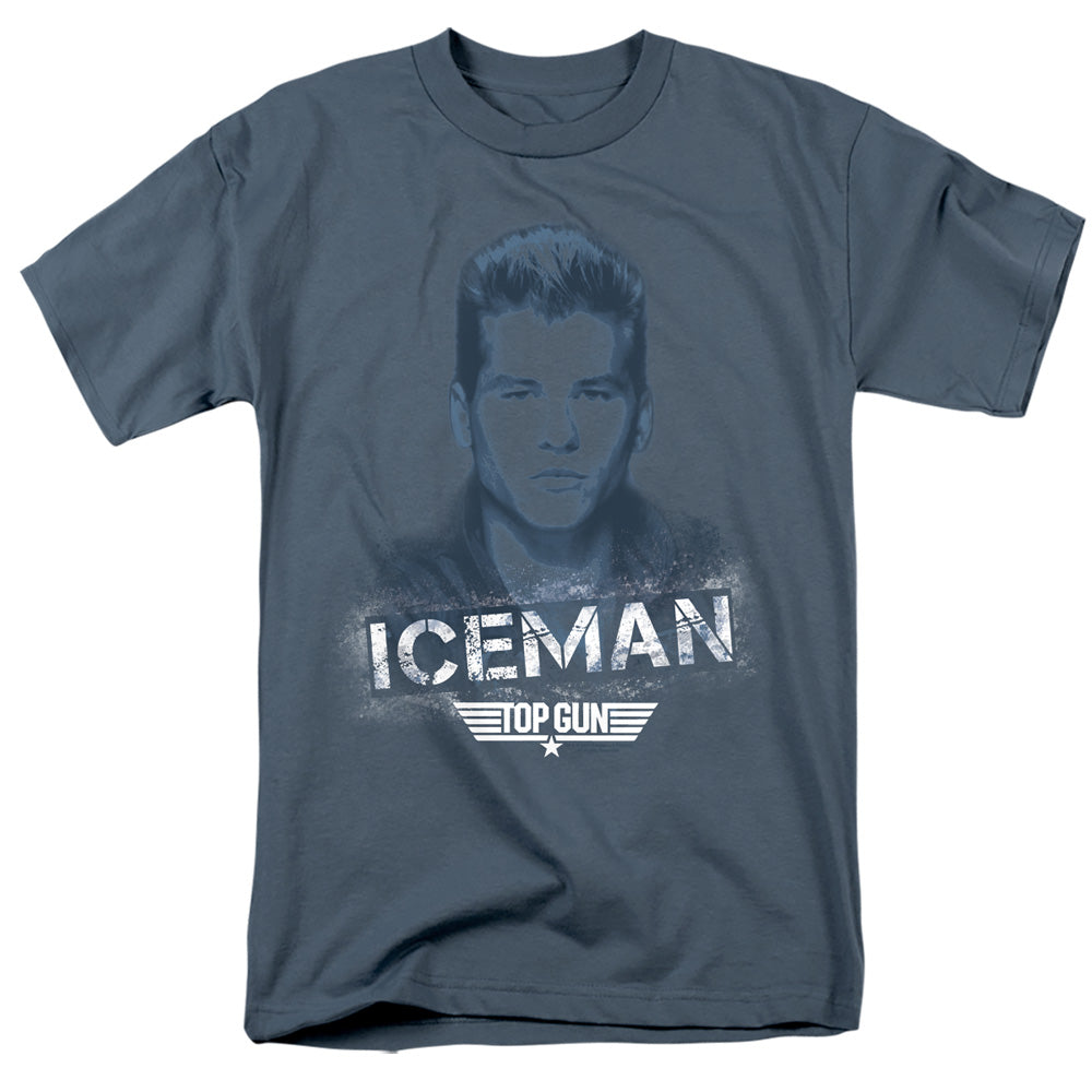 Top Gun Iceman Licensed Adult Unisex T-Shirt Regular Fit Tee SM-3X