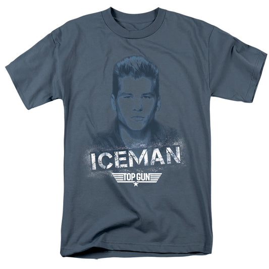 Top Gun Iceman Licensed Adult Unisex T-Shirt Regular Fit Tee SM-3X