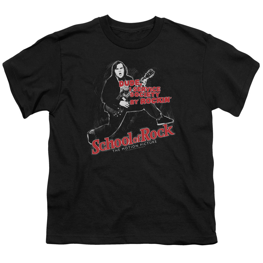 School Of Rock Rockin Licensed Kid's T-Shirt (Ages 4-7) SM-MD