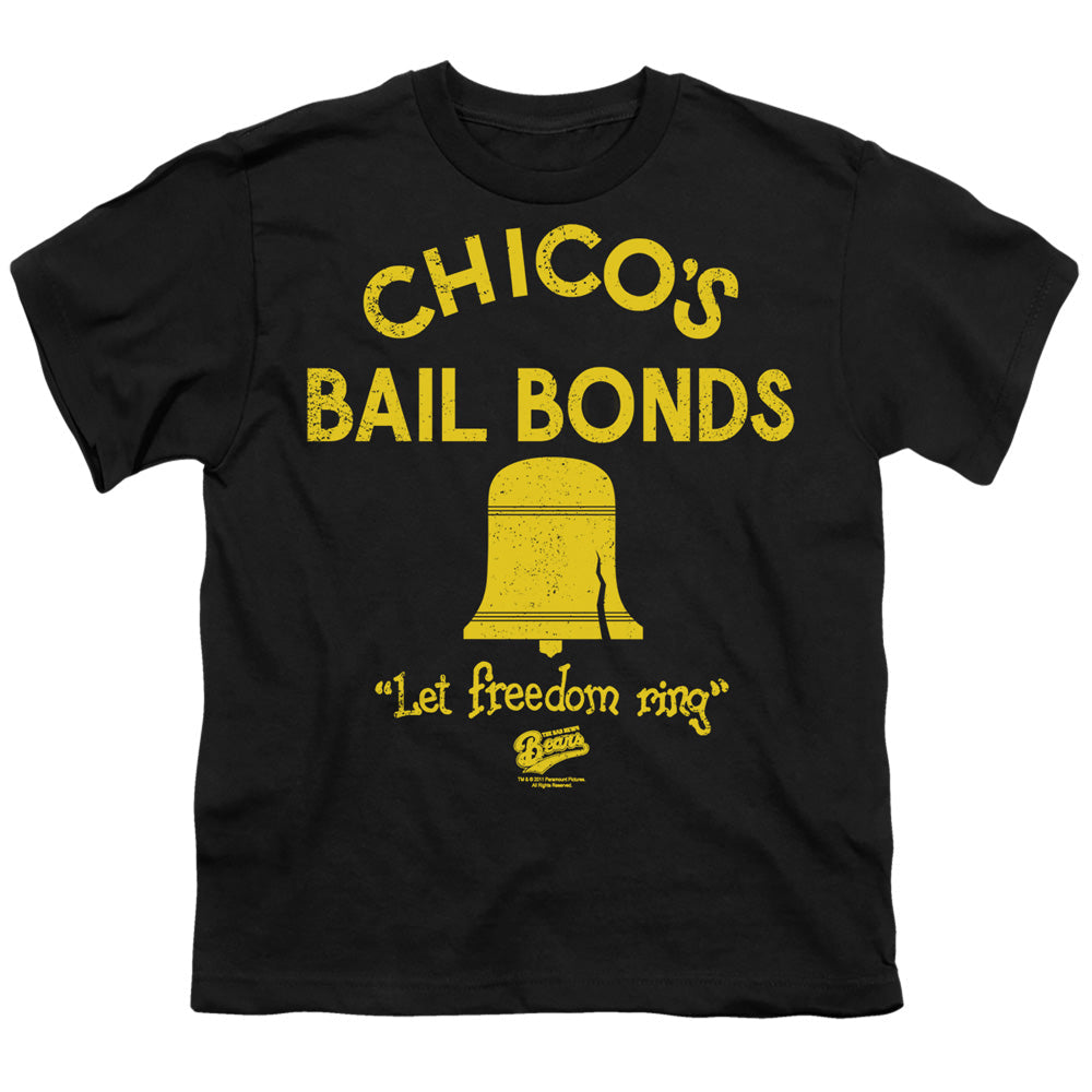 Bad News Bears Chicos Bail Bonds Licensed Kid's T-Shirt (Ages 4-7) MD-XL